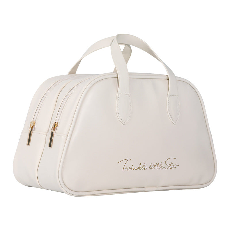 Kosmetik-Organizer Tasche Mit Doppeltem Reißverschluss Und Elegantem Tragegriff Brehn