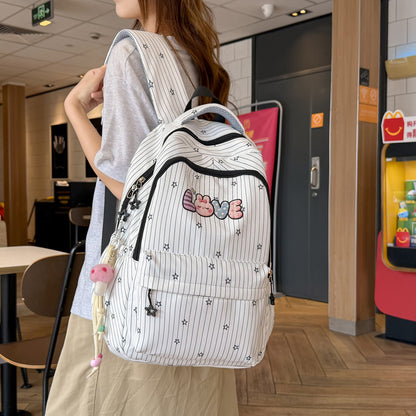 Verspielt Bestickter Schulrucksack Brehn