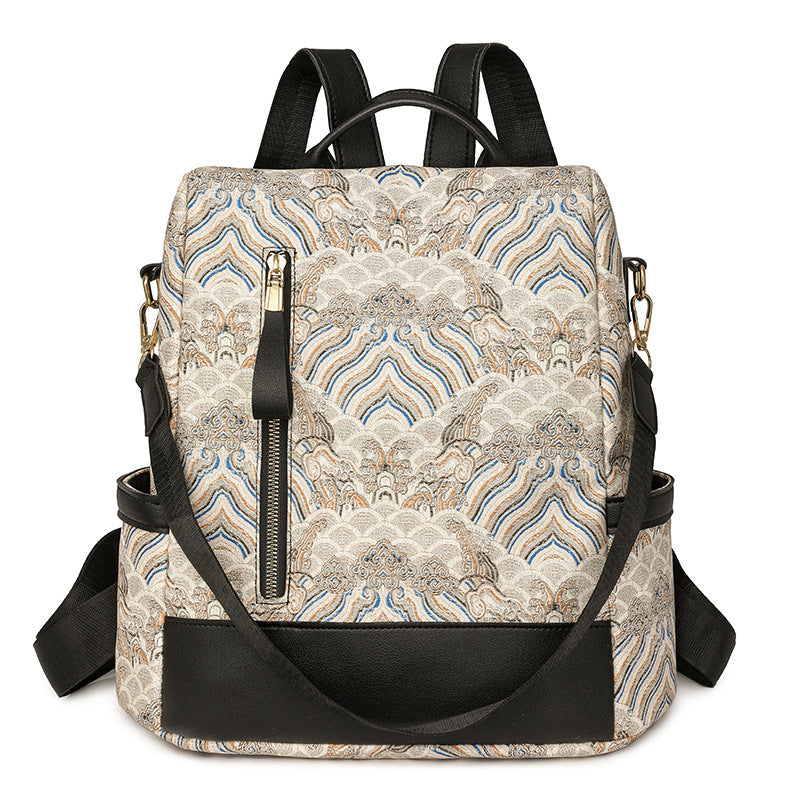 Elegante Texturierte Rucksack