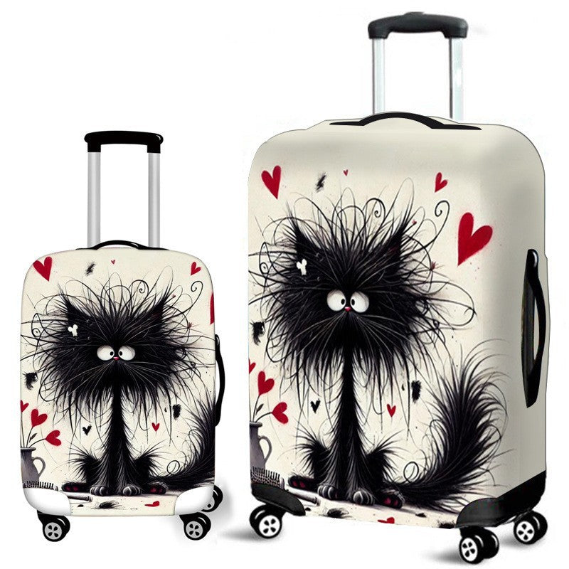 Unisex Hartschalenreisekoffer mit kreativem Giraffenmotiv Brehn