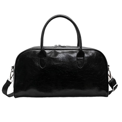 Elegante Leder Übernachtungs-Duffle Bag Brehn
