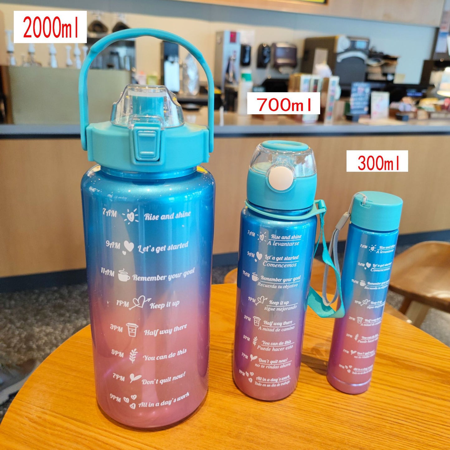 Damen Motivations Trinkflasche Brehn