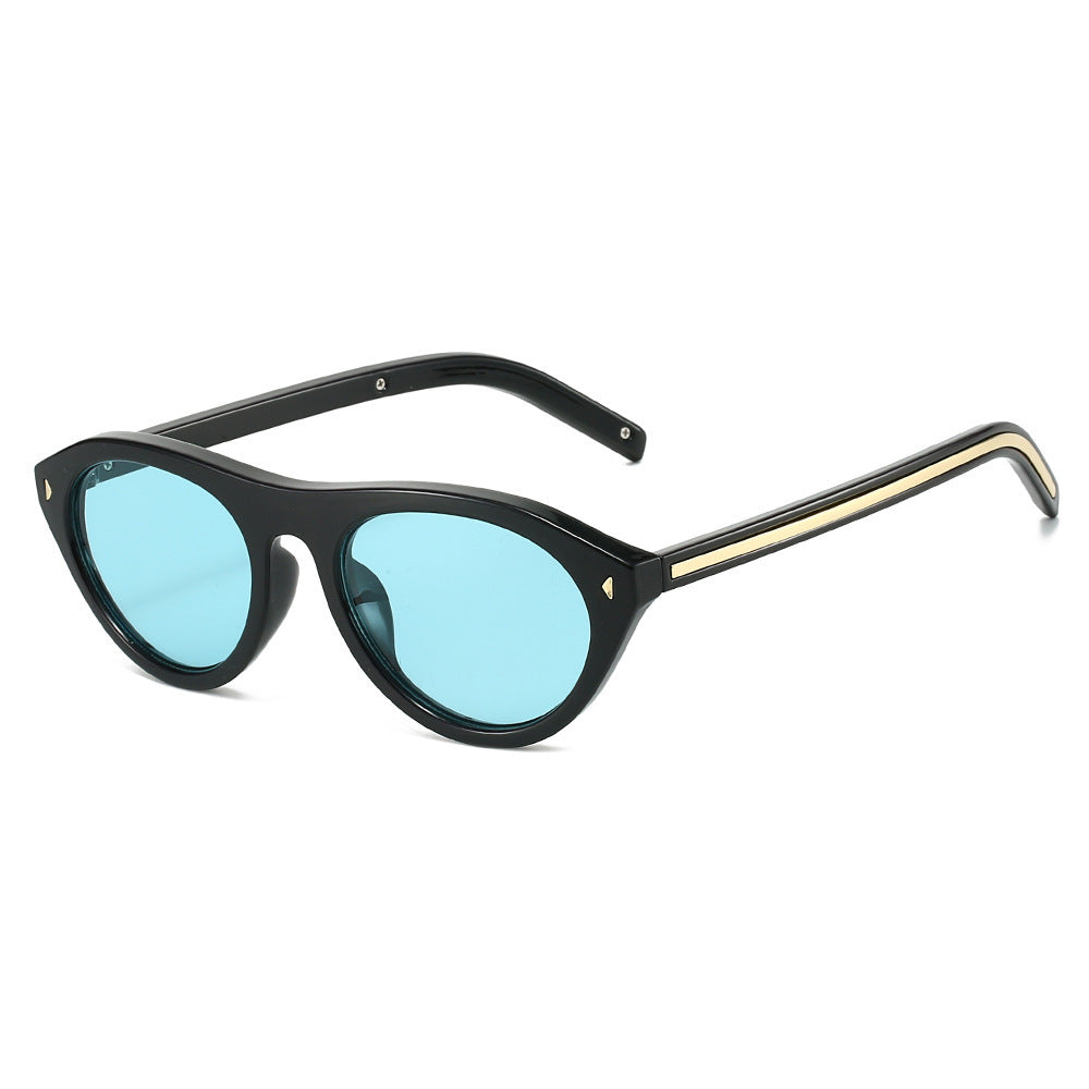Retro-inspirierte geometrische Sonnenbrille Brehn