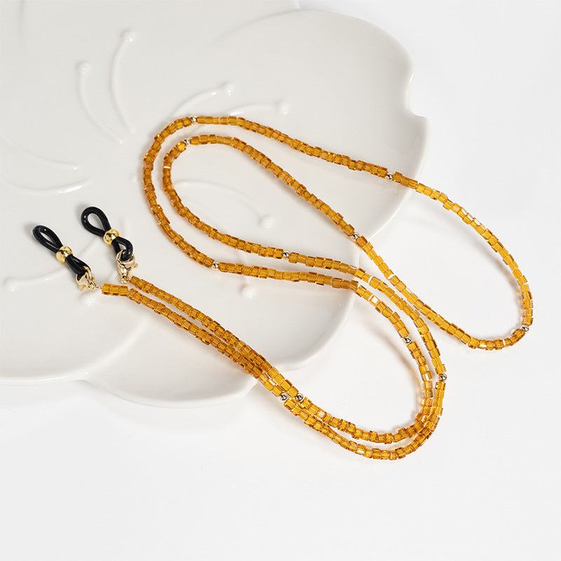 Premium Perlen Brillen Kette Brehn