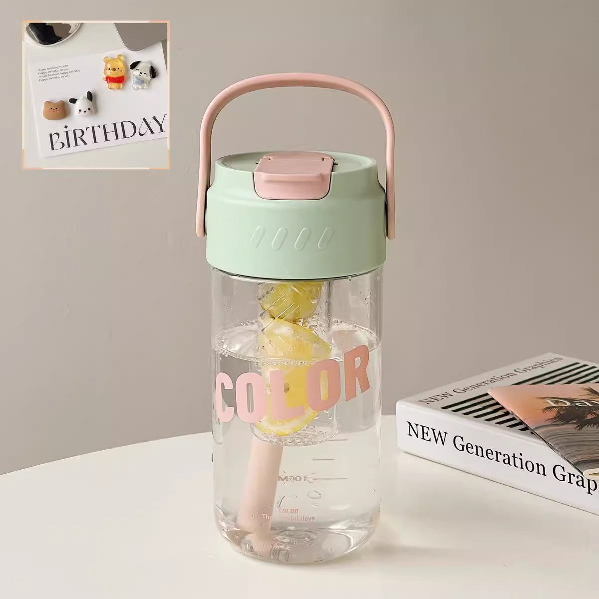 Damen BPA-freie Trinkflasche Brehn