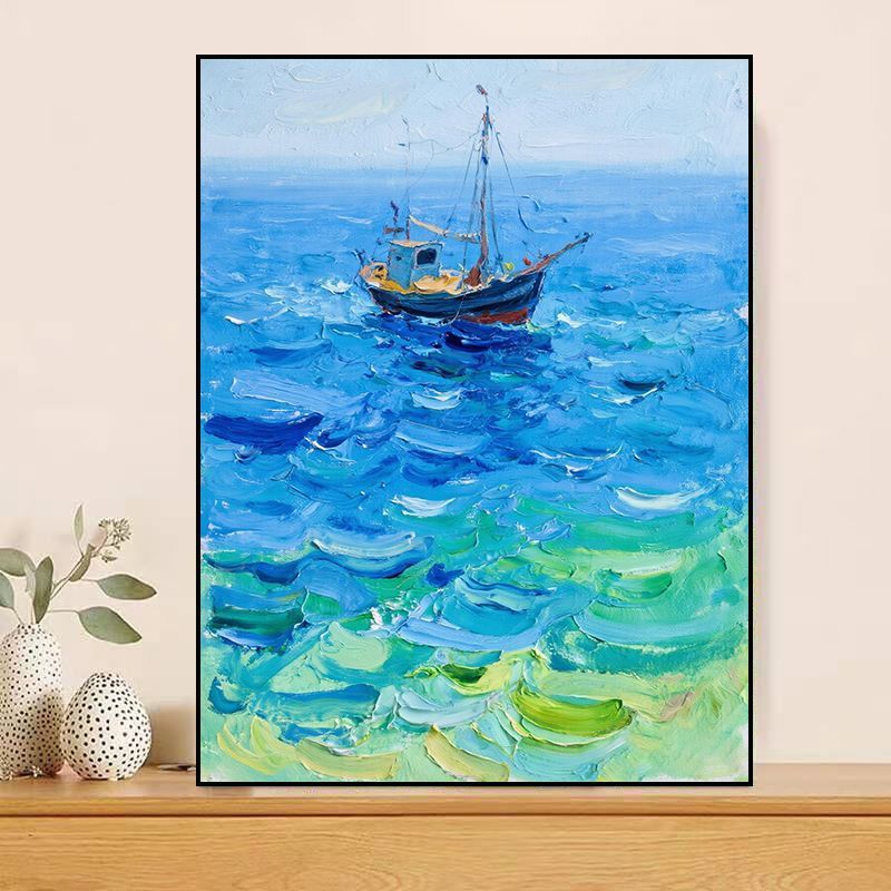 Maritimes Seeland Leinwandkunst Brehn