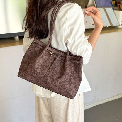 Elegante Handtasche mit floralem Muster