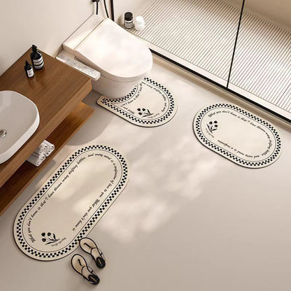 Premium rutschfeste Badematten Set