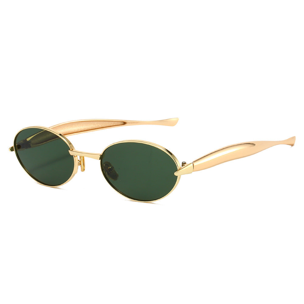 Elegante ovale Rahmen-Sonnenbrillen Brehn