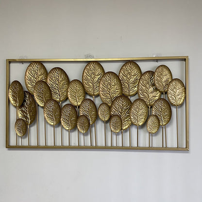 Dekoratives Metallblatt-Wandkunstpanel Brehn