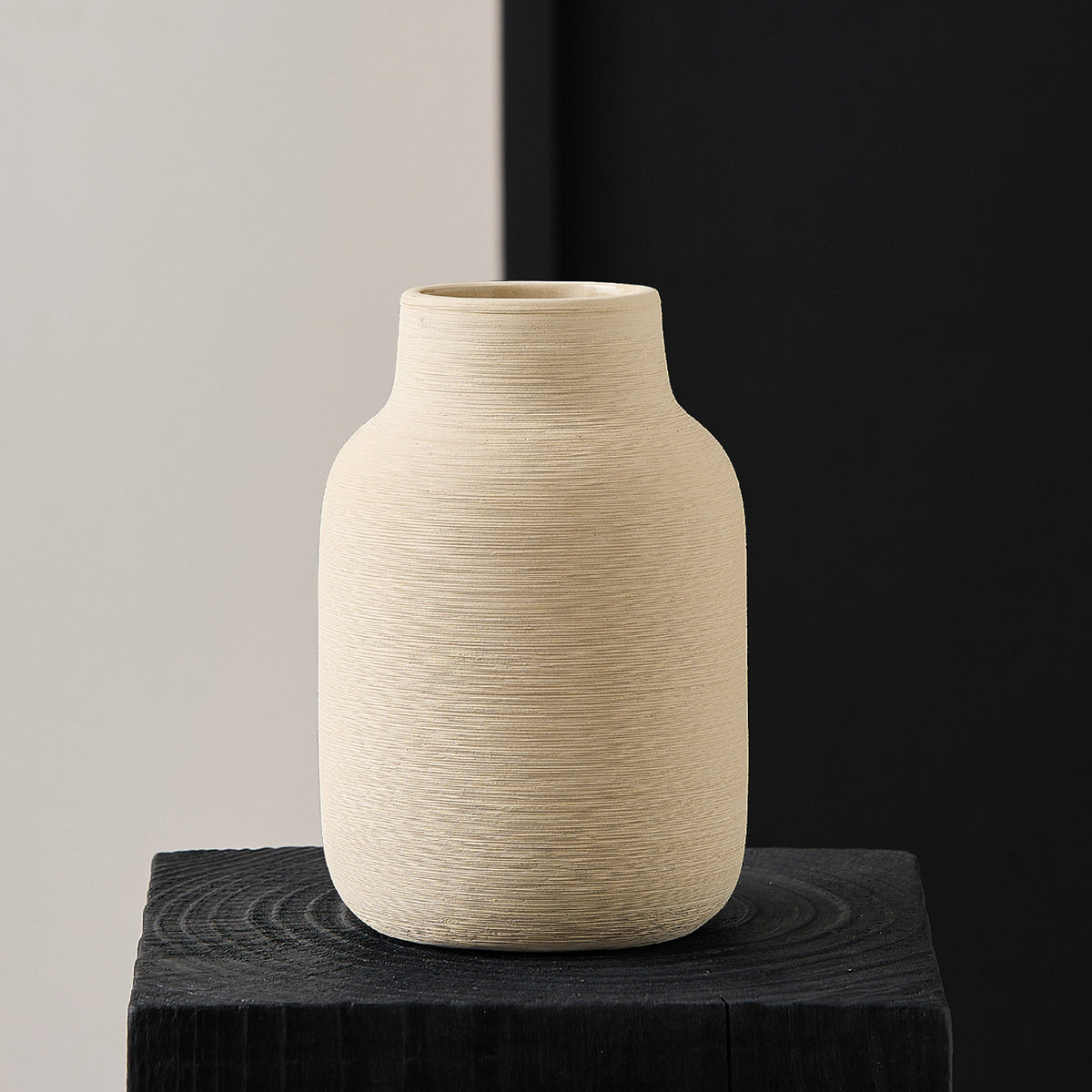 Handgefertigte Keramikvase Brehn