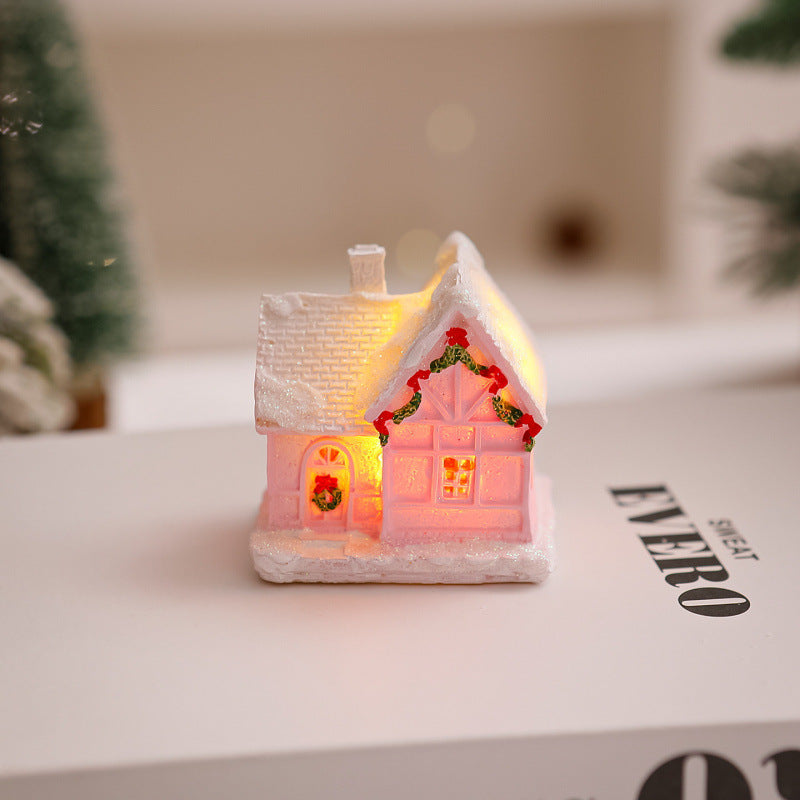 Beleuchtetes Weihnachtsdorf Haus Deko Brehn