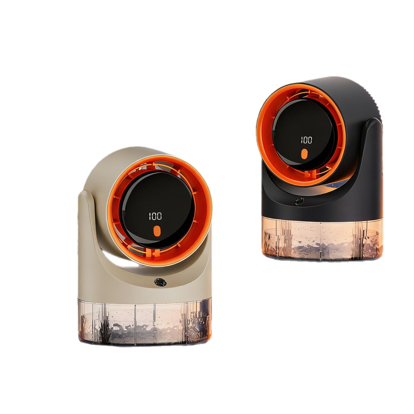 Unisex 3D Luftzirkulationsventilator mit großem Wassertank und leiser Magnetfolie Brehn