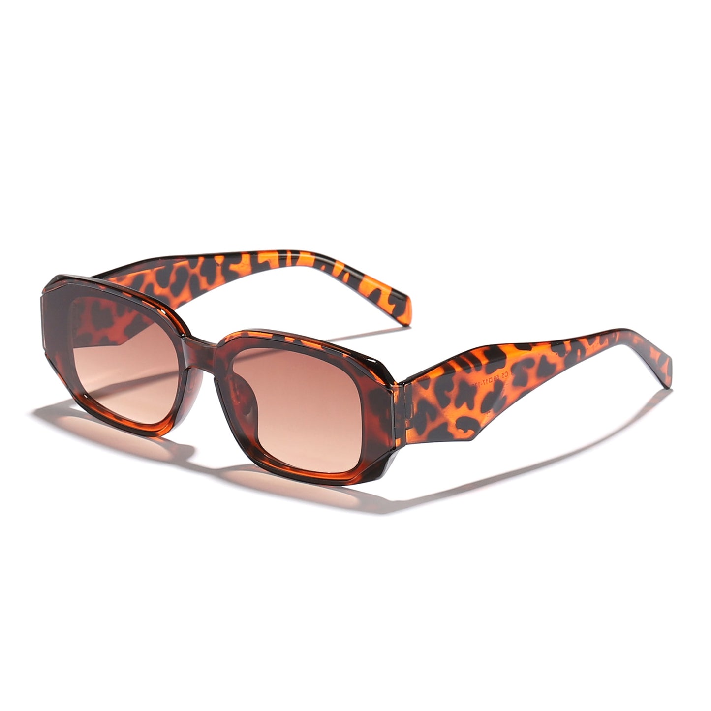 Damen modische Sonnenbrille im kantigen Design mit UV-Schutz Brehn