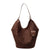 Suede Chic Schlaff Tote Bag Brehn