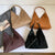 WoUnique Textured Suede Hobo Tasche Brehn