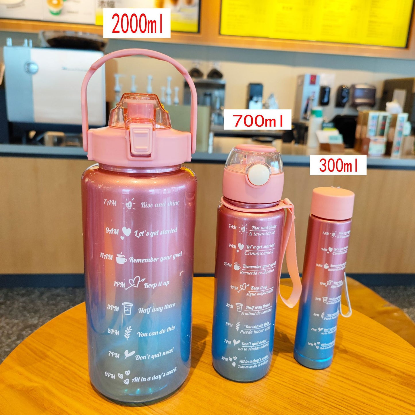 Damen Motivations Trinkflasche Brehn