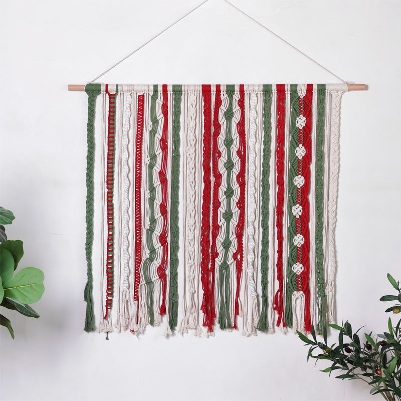 Wandbehang aus geflochtenem Material Brehn