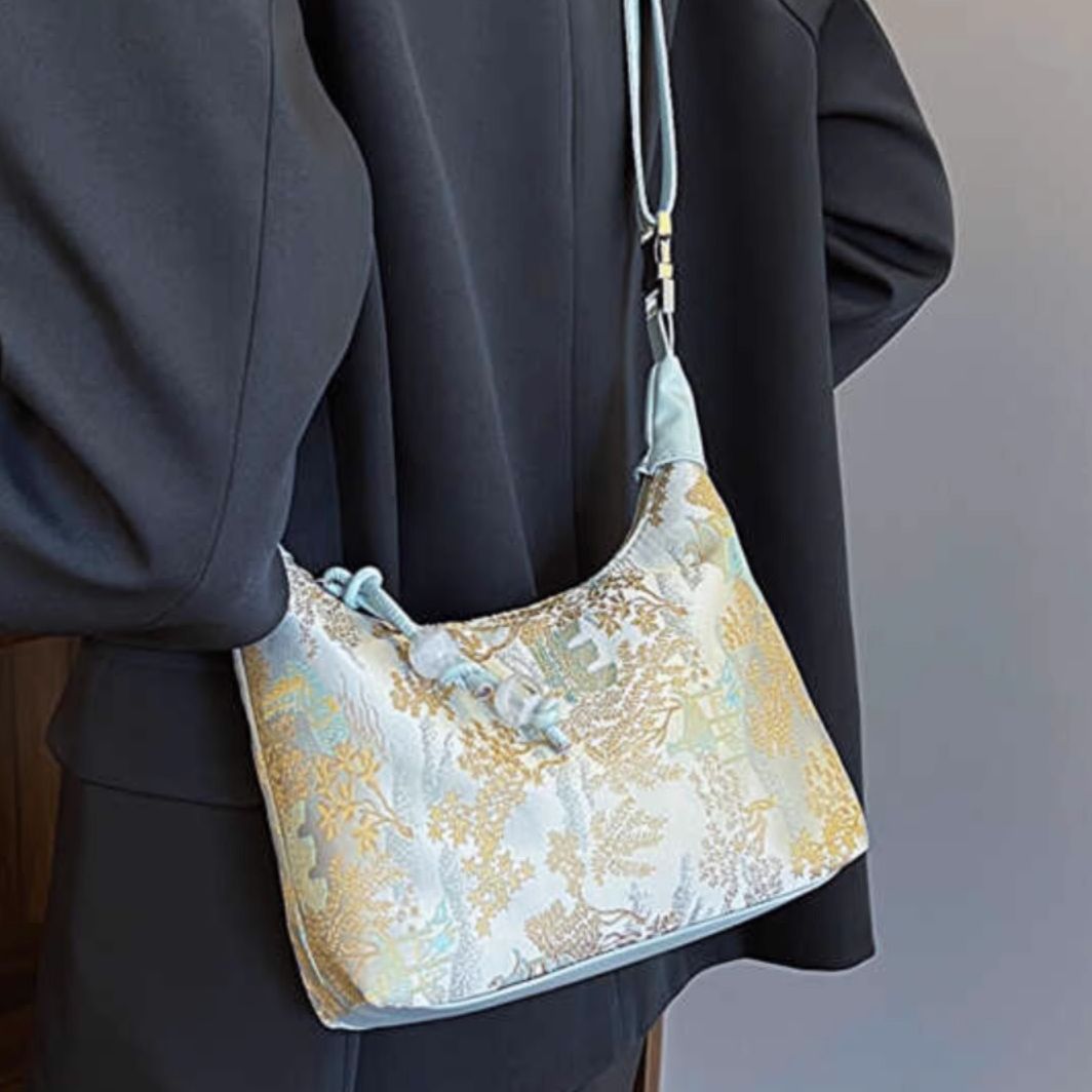 Blumenmuster Handtasche für den Abend Brehn