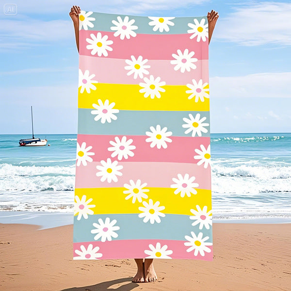Künstlerisches Strandtuch Brehn