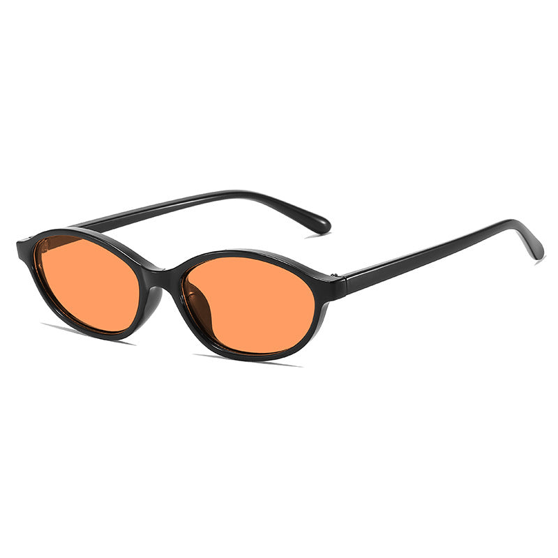 Elegante Vintage-inspirierte ovale Sonnenbrillen Brehn