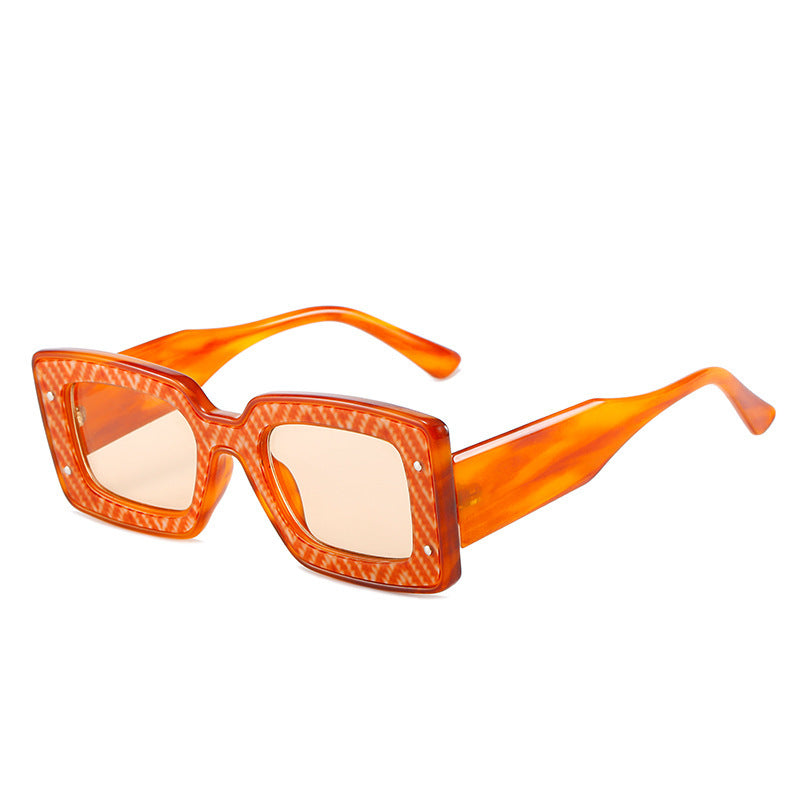 Fette geometrische Sonnenbrille Brehn