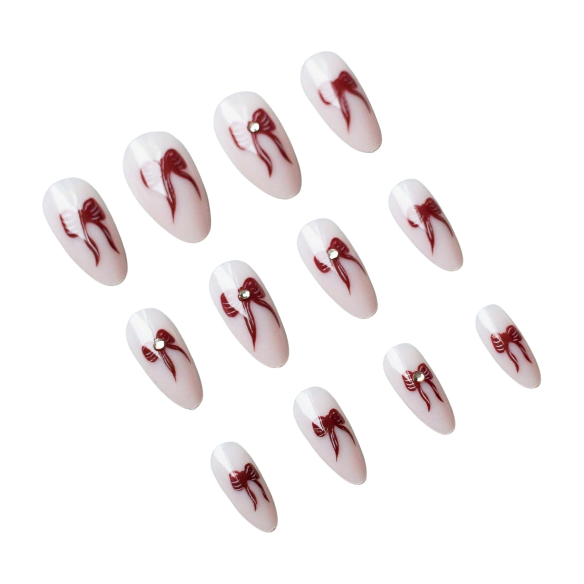 Künstlerisches Bogen-Akzent Nagelkunst-Set
