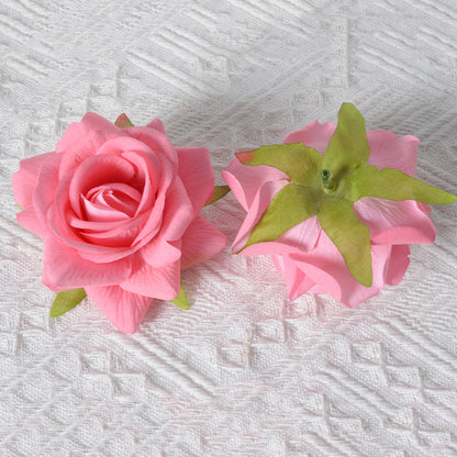 Elegante Stoff-Rosen-Haarspange