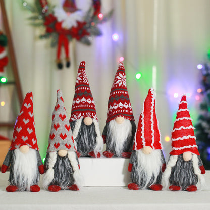 Niedliche Weihnachtsgnom-Dekoration Brehn