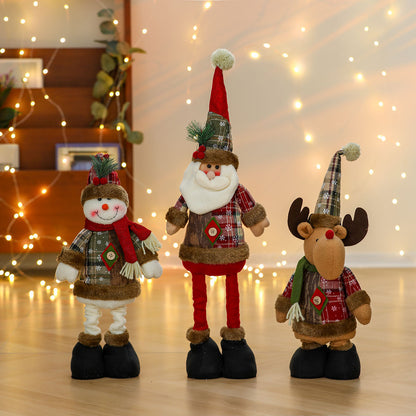 Verspielt Plüsch Santa Figurine Brehn