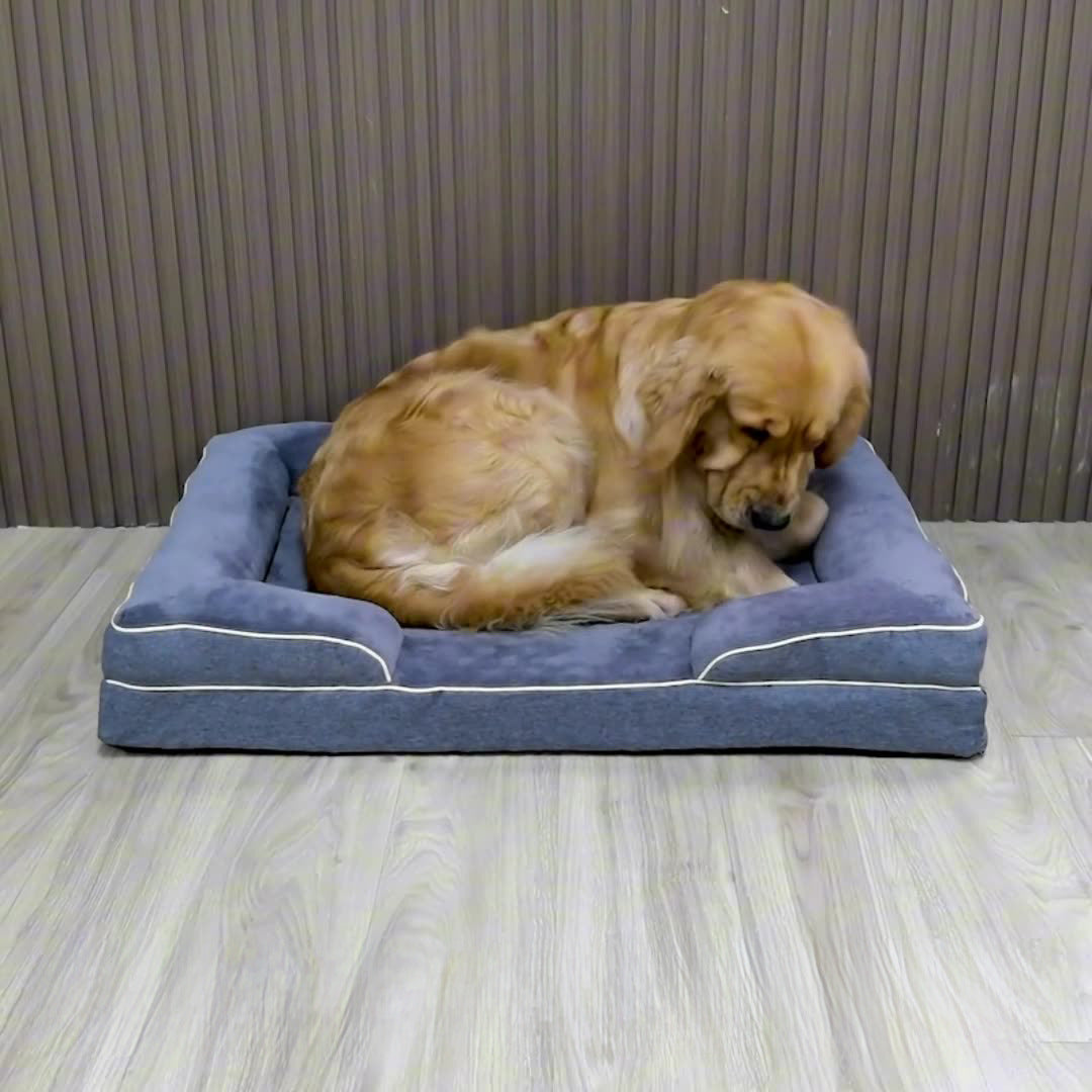 Bequemes orthopädisches Hundebett