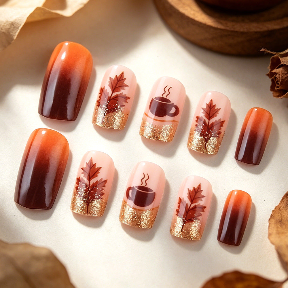 Herbstthemen Nageldesign-Set Brehn