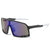 Unisex Performance Shield Sonnenbrille Brehn