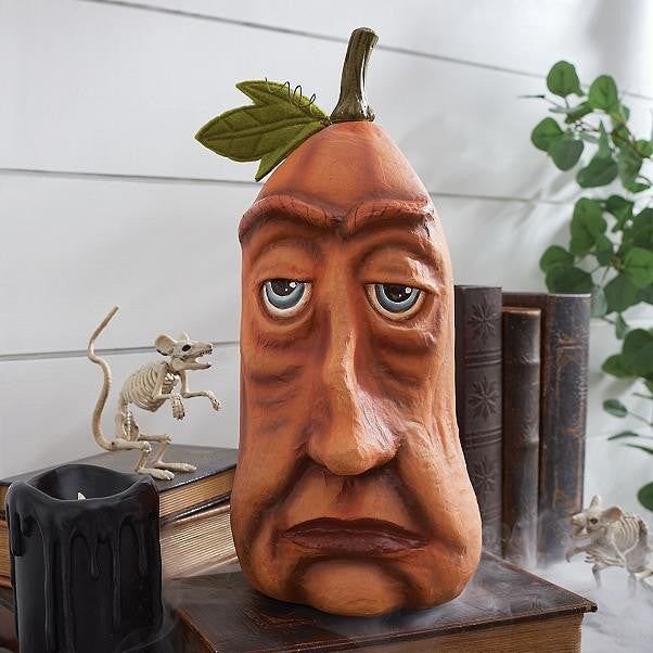 Lustige Halloween Kürbisfigur Brehn