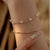 Verstellbares Perlen-Charm-Armband Brehn