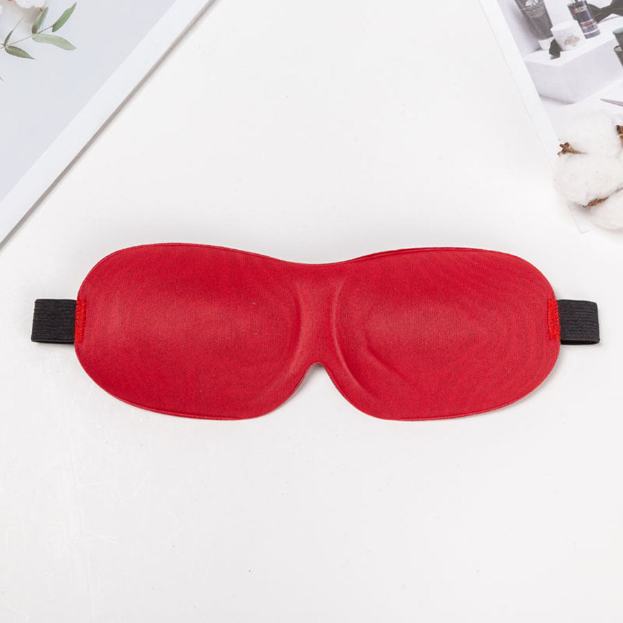 Unisex nan lichtblockierende Reisemaske mit thermoformbarer Nylonhülle und breitem Komfortband Brehn