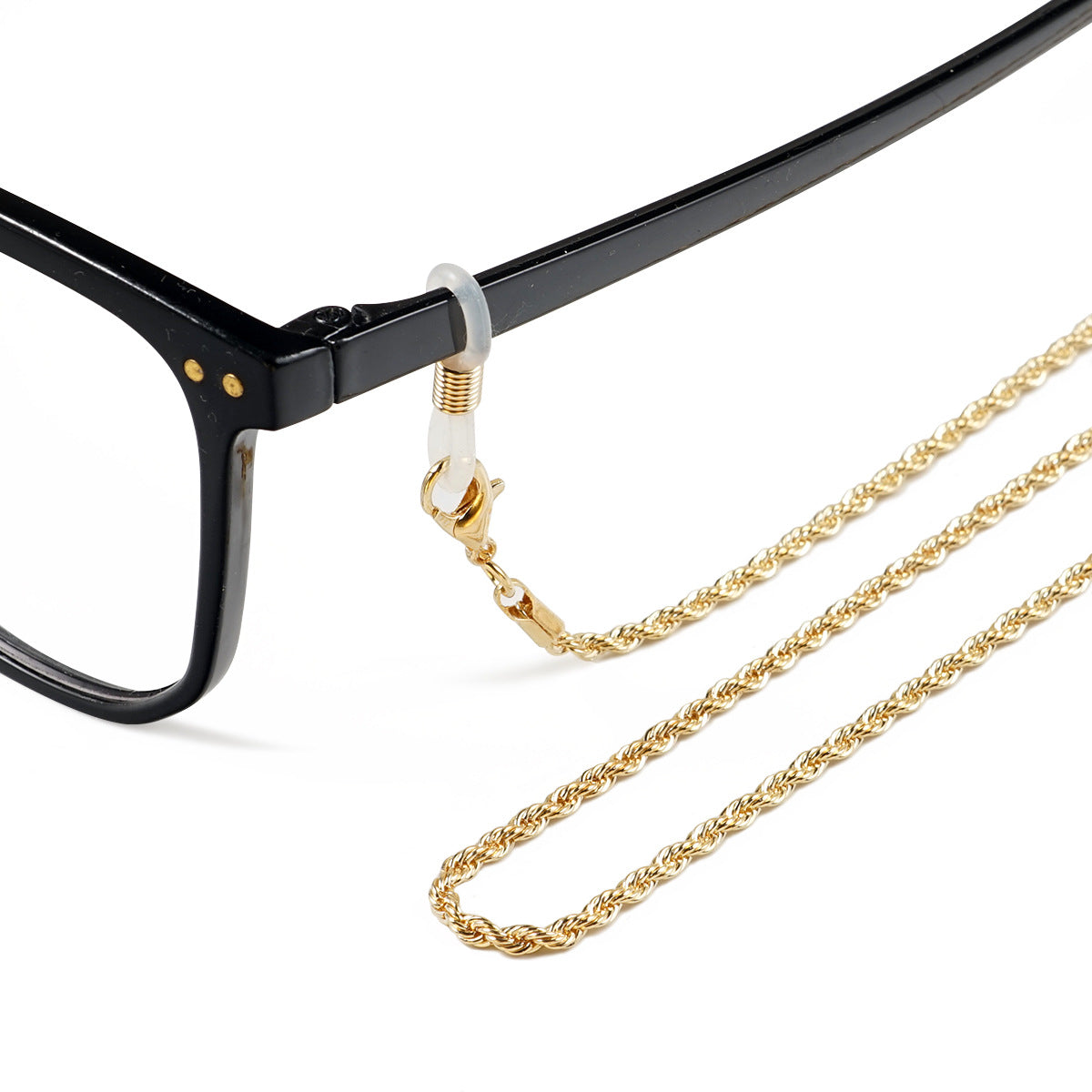 Gedrehte Kabel Brillenhalter Kette Brehn