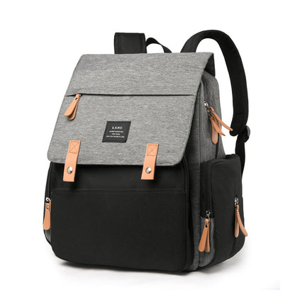 Multi-Taschen-Canvas-Rucksack Brehn