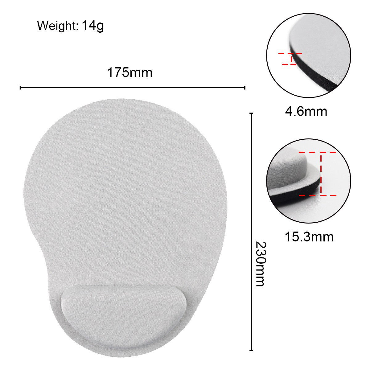 Ergonomische Handgelenkstütze Brehn