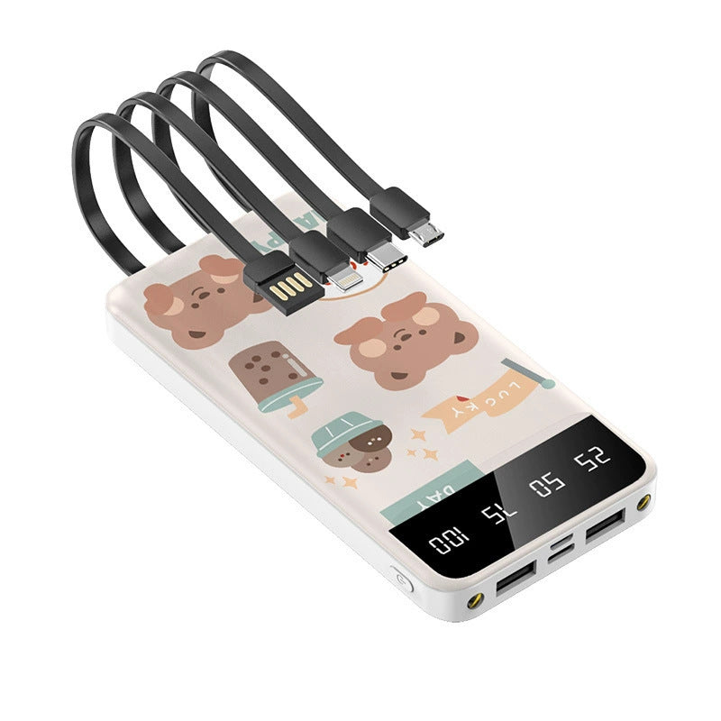 Multifunktionale Powerbank mit Integriertem Kabelmanagement Brehn