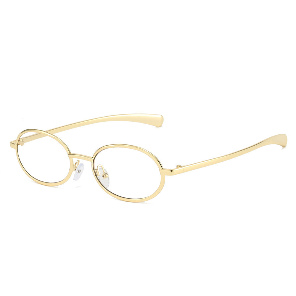 Stilvolle Retro-Oval-Sonnenbrille Brehn