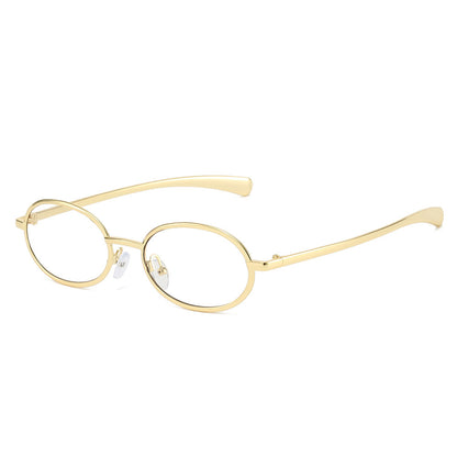 Stilvolle Retro-Oval-Sonnenbrille Brehn