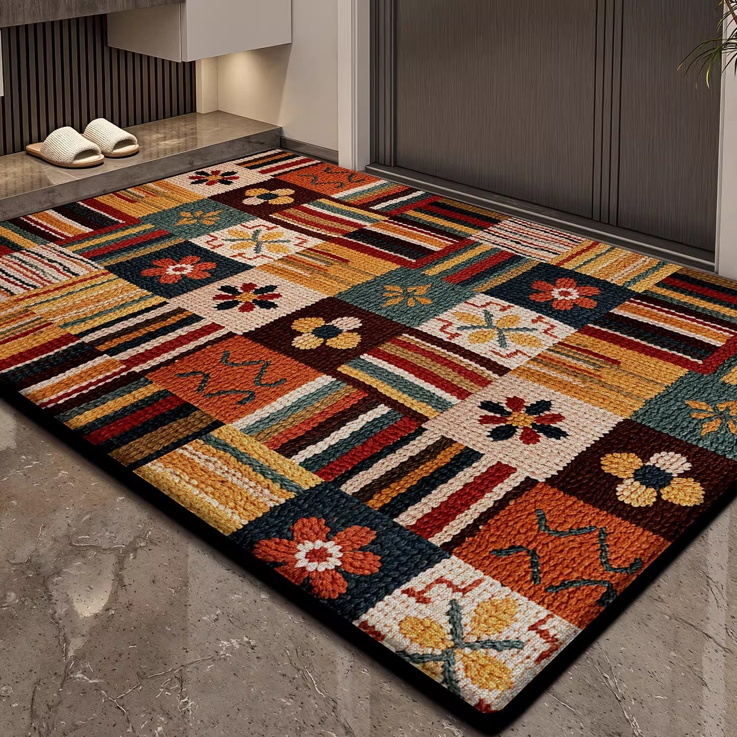 Bohemian Geometrischer Teppich Brehn