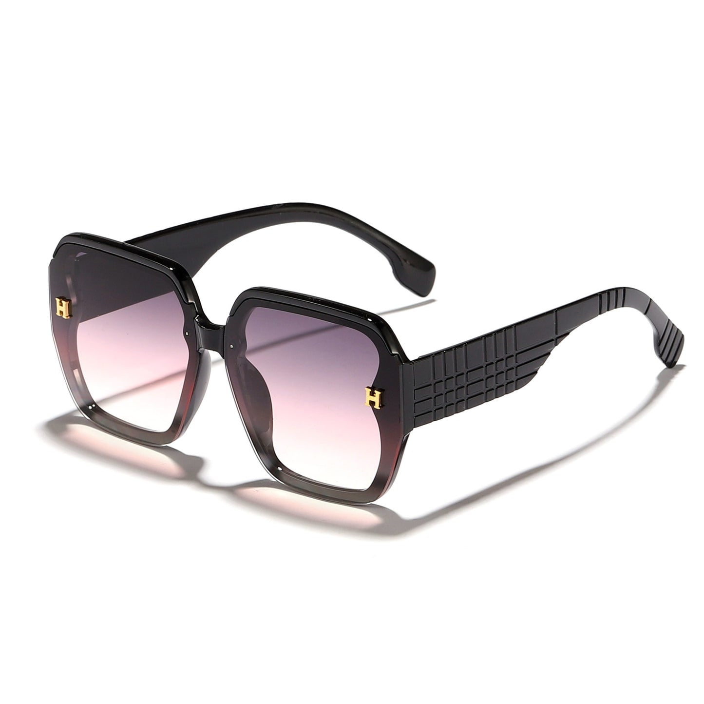 Damen modische Sonnenbrille mit quadratischem Rahmen und trendigen Gläsern Brehn
