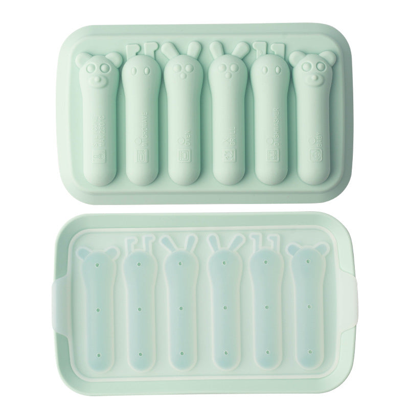 Silikon-Eiswürfelform mit Tiermotiven Brehn