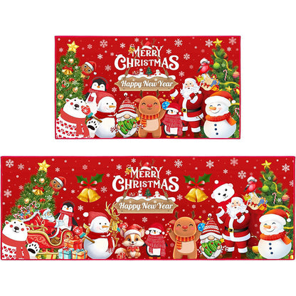 Festliche Weihnachtsküchenmatten-Set Brehn