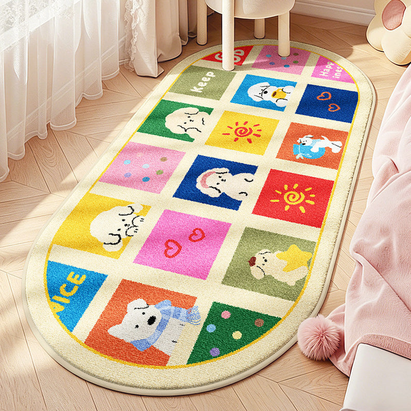 Kinderfreundlicher Spieltier-Design-Teppich Brehn
