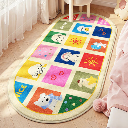 Kinderfreundlicher Spieltier-Design-Teppich Brehn