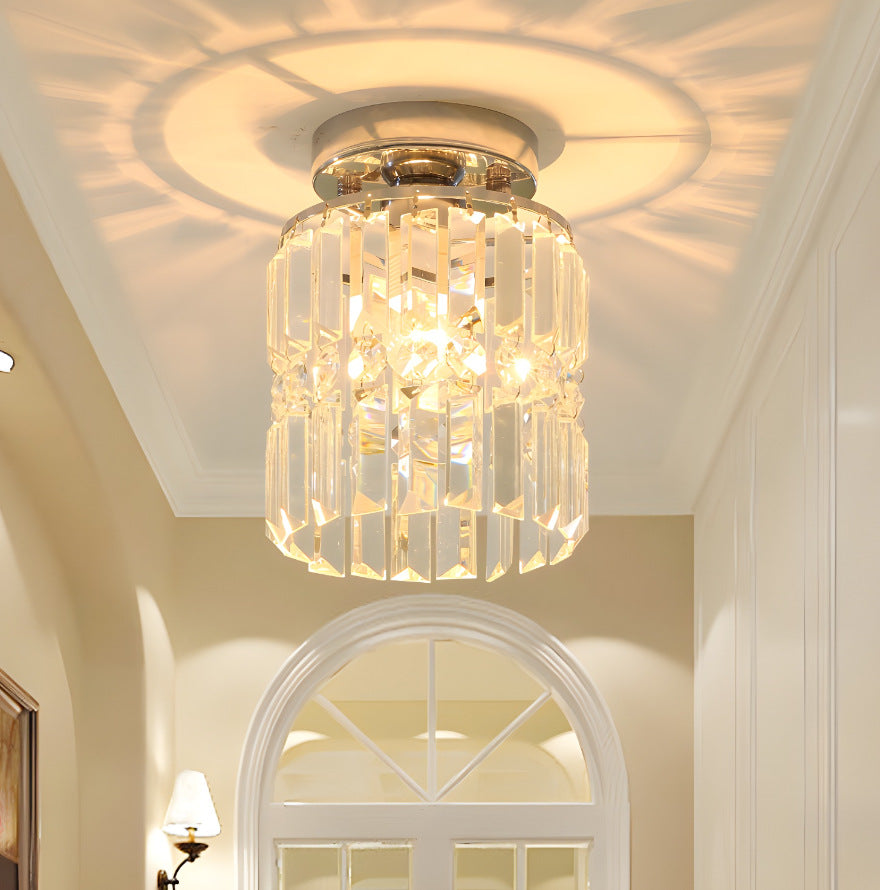 Kristall Flush Mount Deckenleuchte
