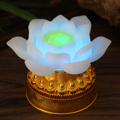 LED Lotusblüten Tischlampe